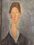 Amedeo Modigliani Portrait of a Student (mk39) Spain oil painting artist